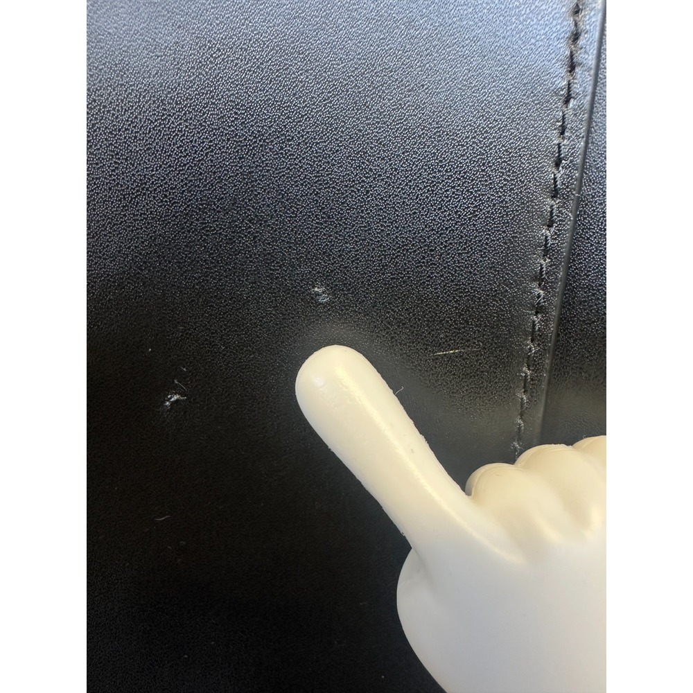 Kate Spade New York Mina Magnolia Street Scalloped Tote Bag Black Pink Purse - Picture 12 of 16